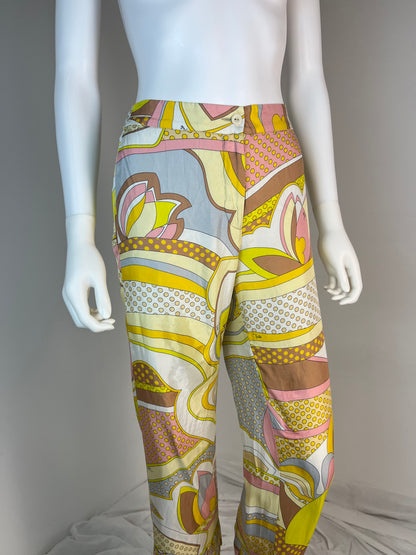 Emilio Pucci Silk Trousers