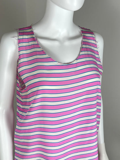 Miu Miu Silk Stripe Tank