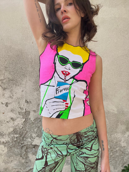 FIORUCCI
Pop Graphic Tank Top
Early 2000s
