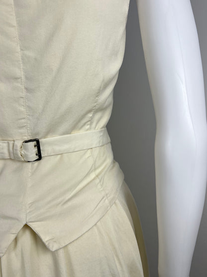 Jean Paul Gaultier Butter Bubble Dress IT 44