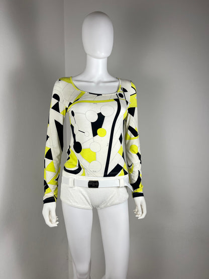 Emilio Pucci Graphic Jersey Top