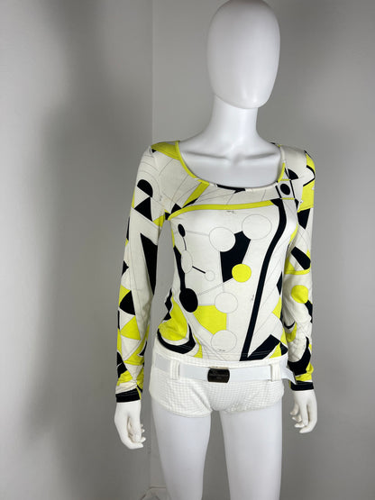 Emilio Pucci Graphic Jersey Top