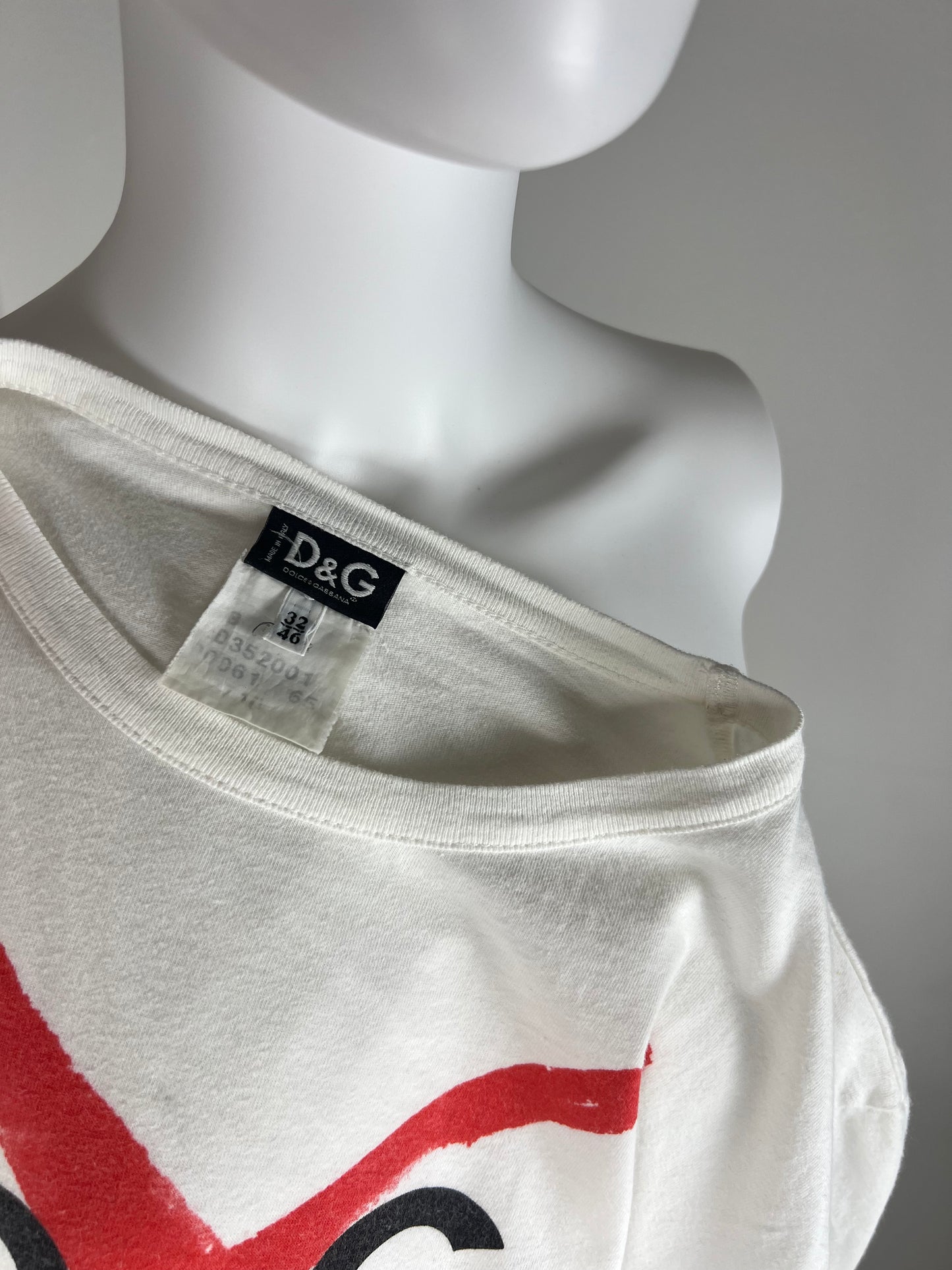 Dolce & Gabbana "NO LOGO" Graphic Tee
