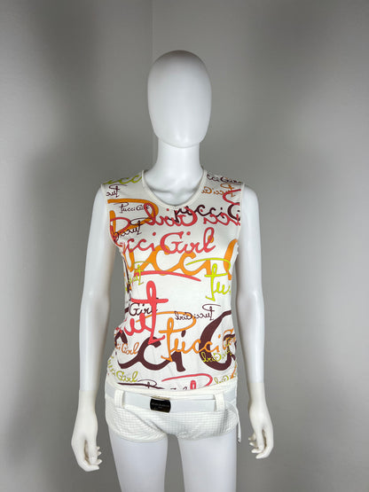 Emilio Pucci "Pucci Girl" Logo Top