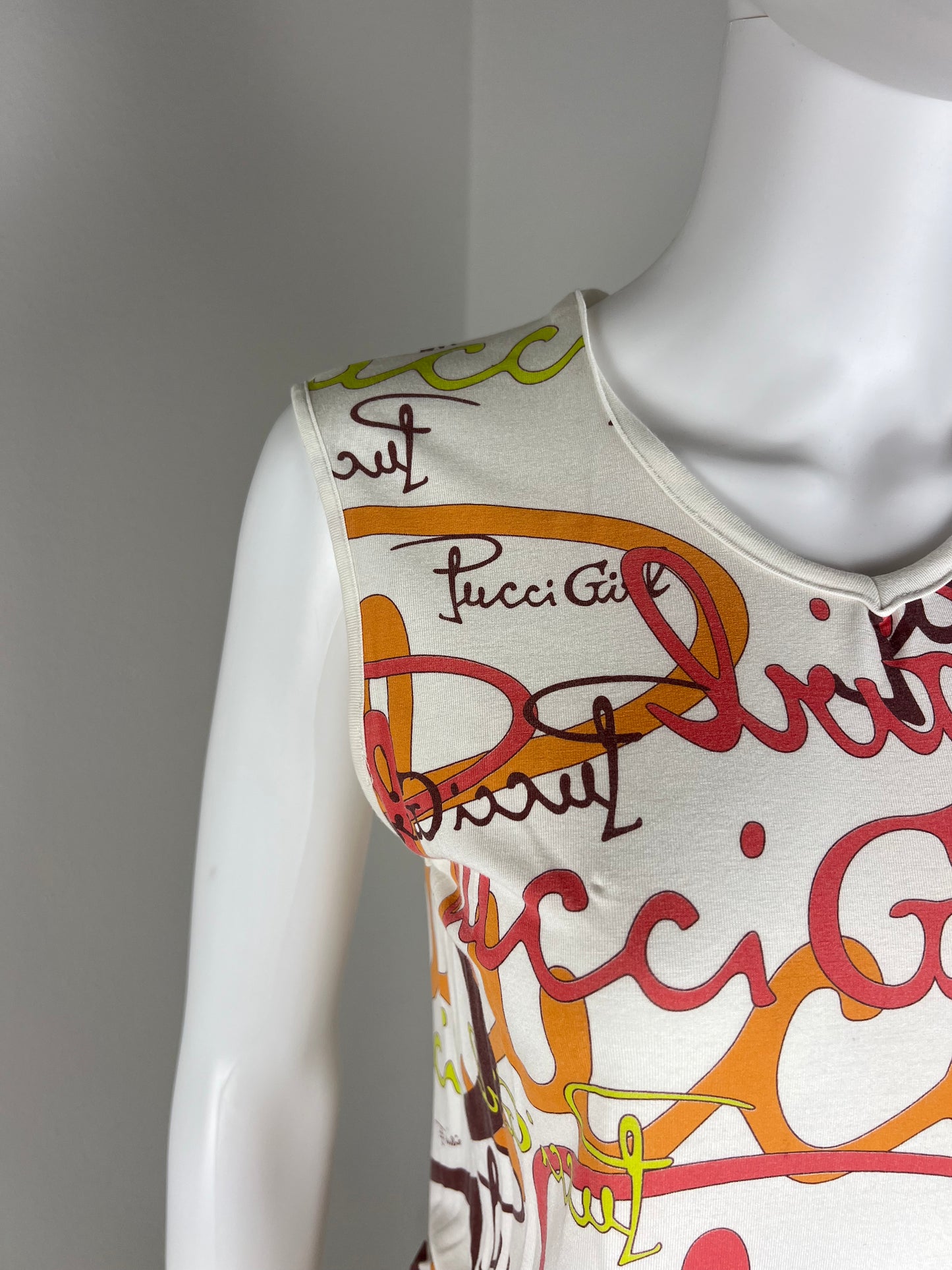 Emilio Pucci "Pucci Girl" Logo Top