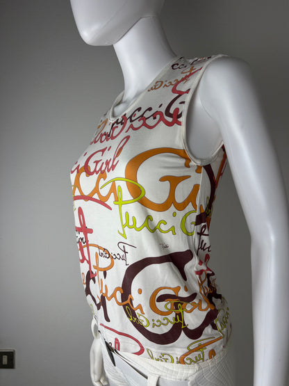 Emilio Pucci "Pucci Girl" Logo Top