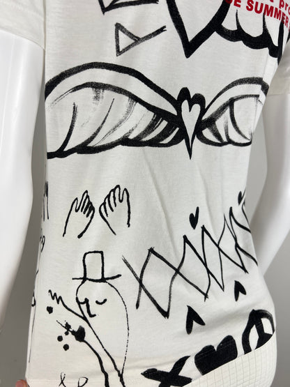 Prada Adam Neate Graphic T-Shirt Unspoken Dialogue (2007)