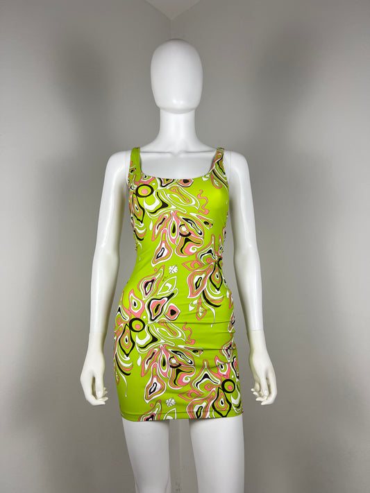 Emilio Pucci Cut-Out Stretch Mini Dress