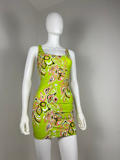 Emilio Pucci Cut-Out Stretch Mini Dress