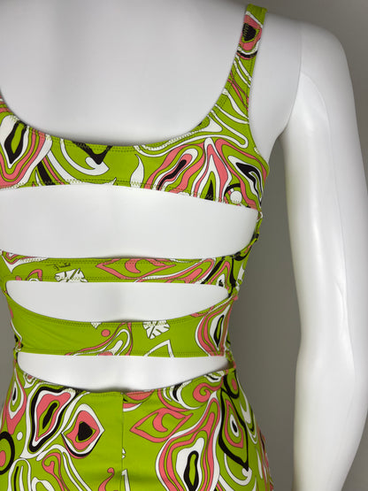 Emilio Pucci Cut-Out Stretch Mini Dress